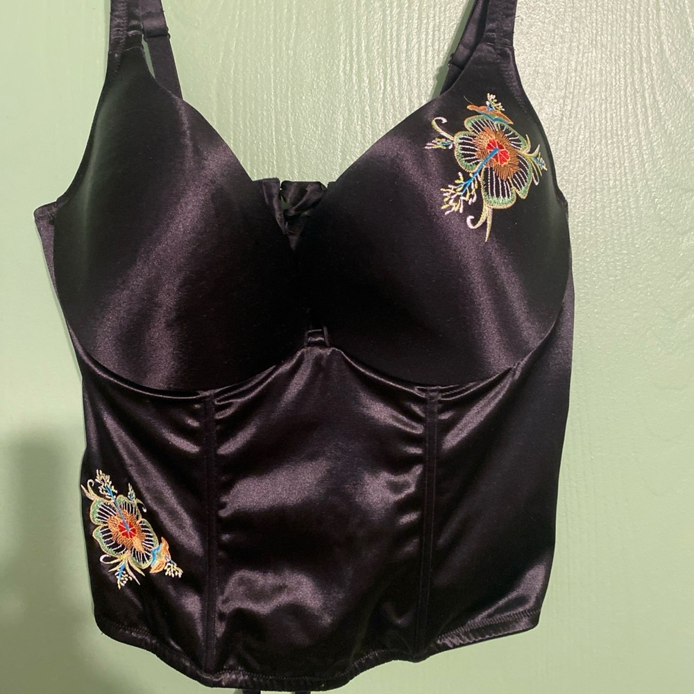 Cacique Corset Black 1X NWT